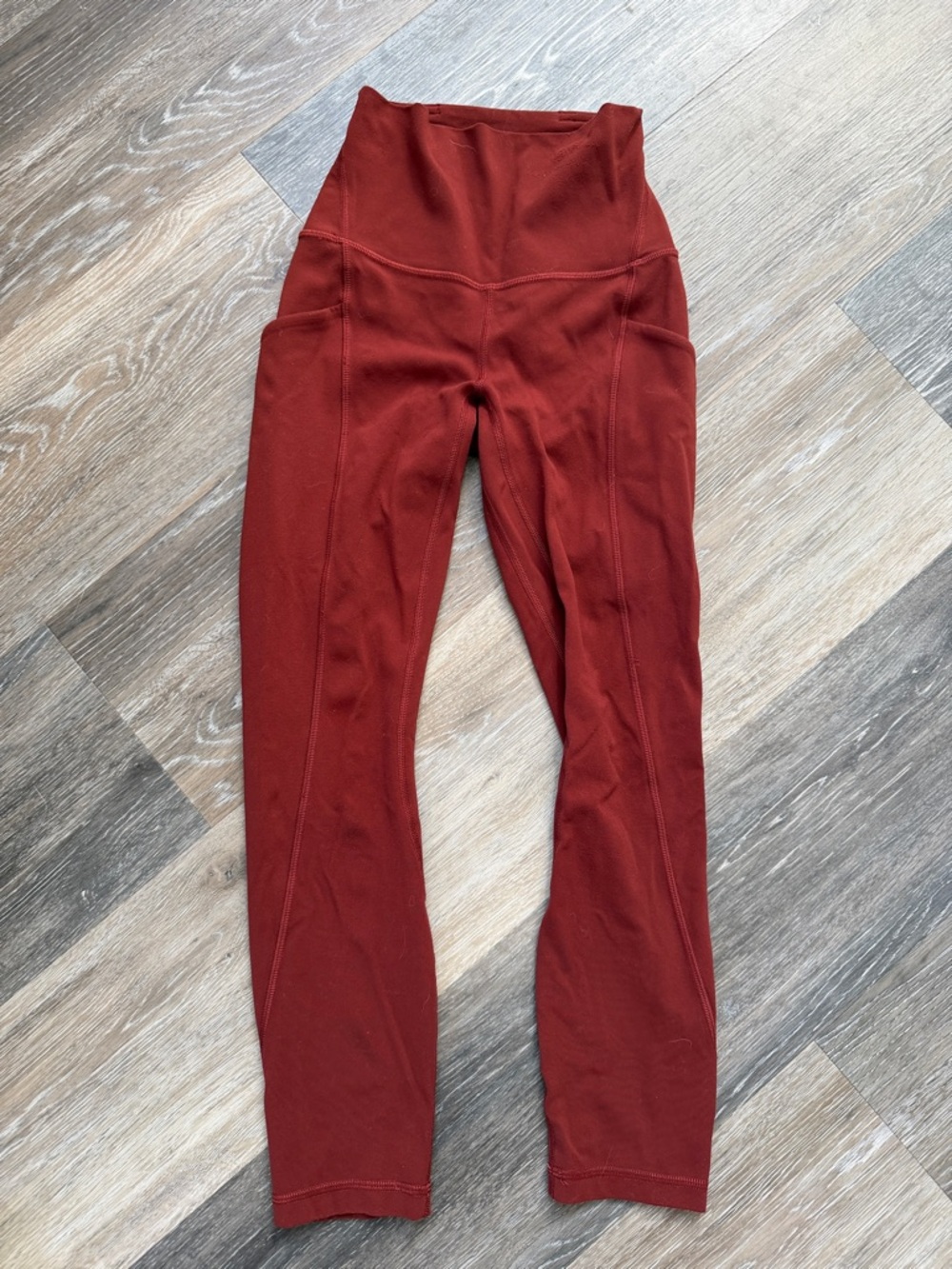 lululemon athletica Deep Rust High-Rise Pocket Leggings